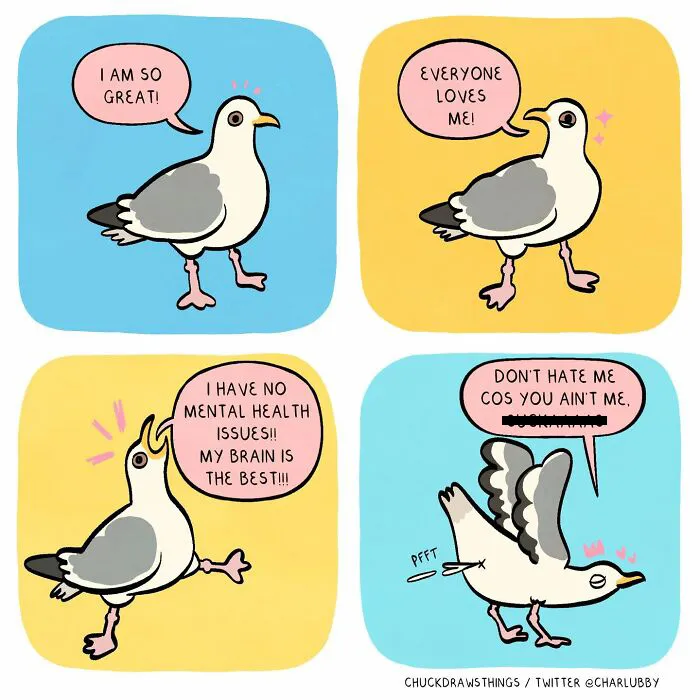 This Artist Turns Anxiety And Everyday Struggles Into Heartfelt Pigeon Comics (50 New Pics)