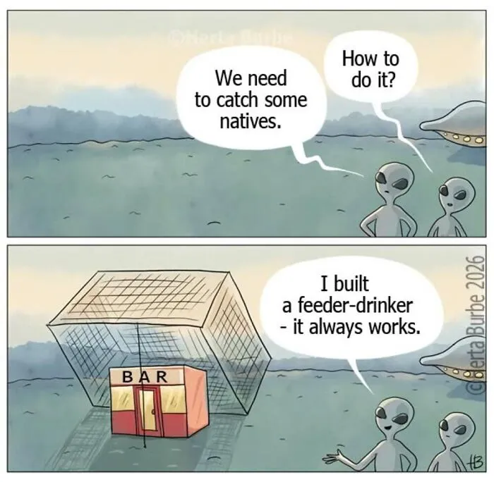50 Funny And Relatable Comics By Herta Burbė That Might Brighten Up Your Day (New Pics)