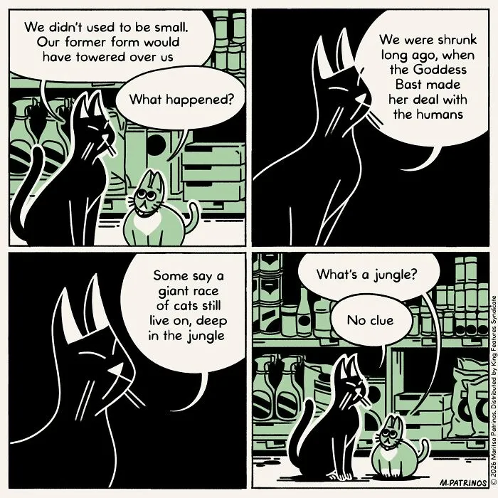 This Artist Made 60 Comics That Imagine A World Where Cats Have Jobs And Workplace Problems