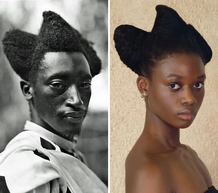 This Artist Recreates Pre-Colonial African Hairstyles Using Only Her Own Hair (36 New Pics)
