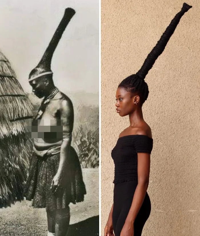 This Artist Recreates Pre-Colonial African Hairstyles Using Only Her Own Hair (36 New Pics)