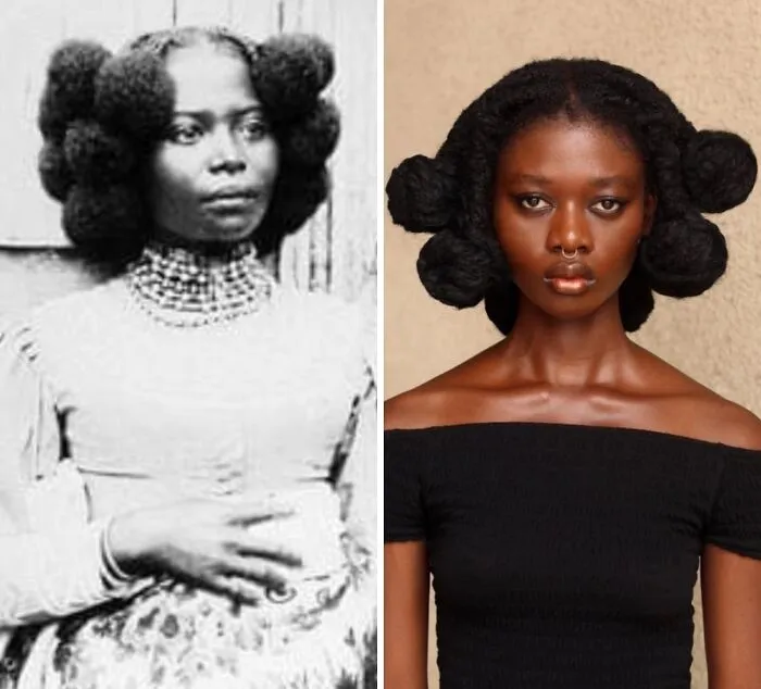 This Artist Recreates Pre-Colonial African Hairstyles Using Only Her Own Hair (36 New Pics)