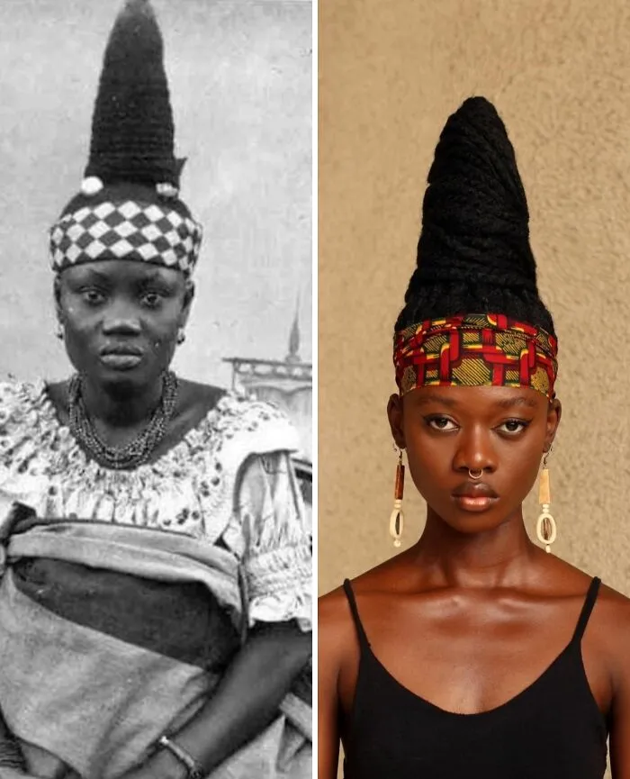 This Artist Recreates Pre-Colonial African Hairstyles Using Only Her Own Hair (36 New Pics)
