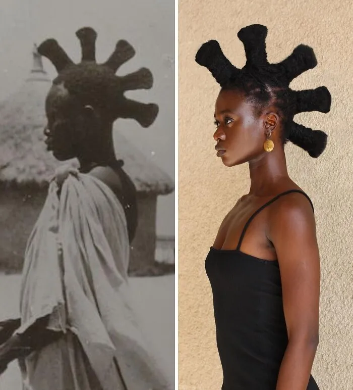 This Artist Recreates Pre-Colonial African Hairstyles Using Only Her Own Hair (36 New Pics)