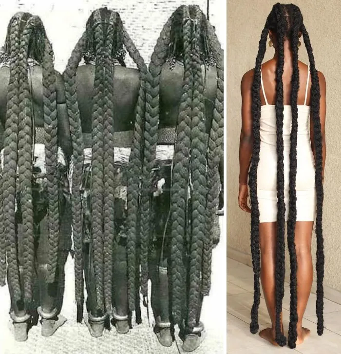This Artist Recreates Pre-Colonial African Hairstyles Using Only Her Own Hair (36 New Pics)