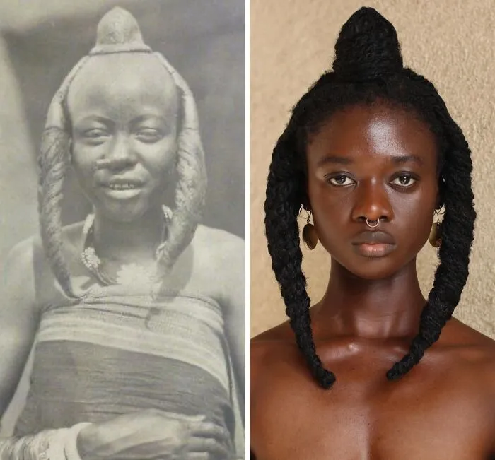 This Artist Recreates Pre-Colonial African Hairstyles Using Only Her Own Hair (36 New Pics)