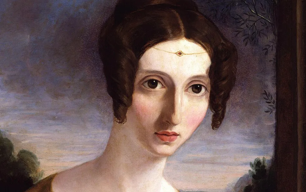 Painting of Harriet Taylor Mill, who contributed to the foundational text of feminism in 1792.