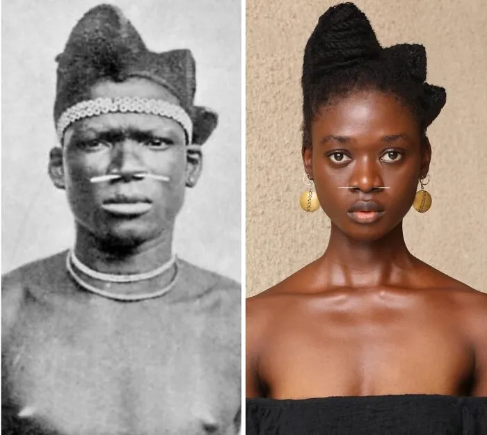 This Artist Recreates Pre-Colonial African Hairstyles Using Only Her Own Hair (36 New Pics)