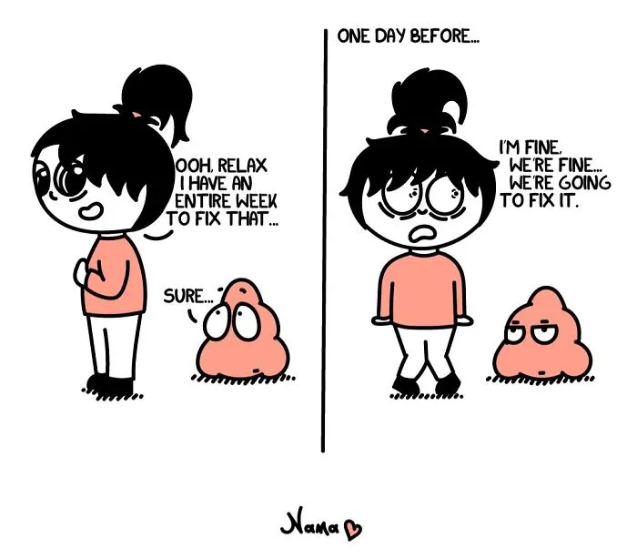 ‘Go Nana's World’: 49 Relatable Comics That Show The Struggles Many People Go Through