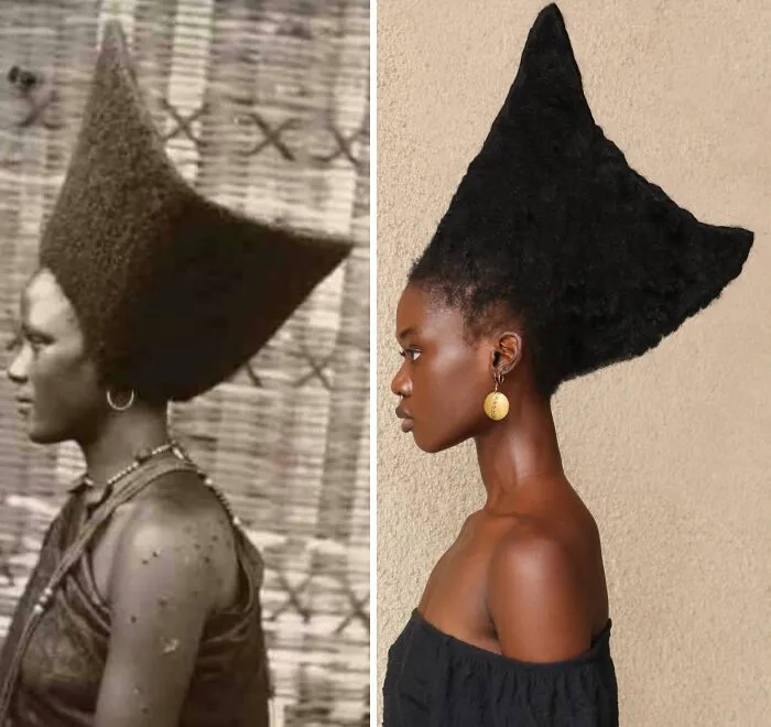 This Artist Recreates Pre-Colonial African Hairstyles Using Only Her Own Hair (36 New Pics)