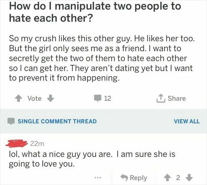 “I Am Nice In Person”