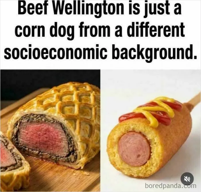 Beef Wellington Is Just A Corn Dog From A Different Socioeconomic Background