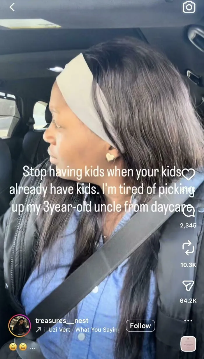 I’m Tired Of Picking Up My 3year-Old Uncle From Daycare