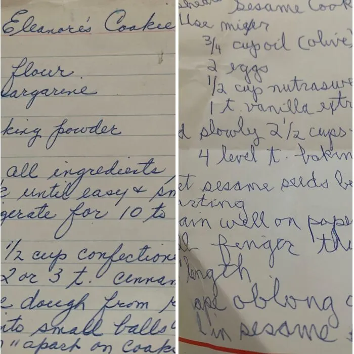 My Mom’s Handwriting Before And After Her Stroke