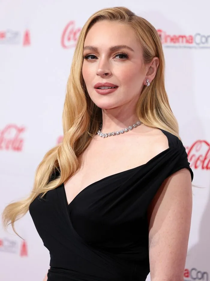 American Actress and Singer Lindsay Lohan, 40