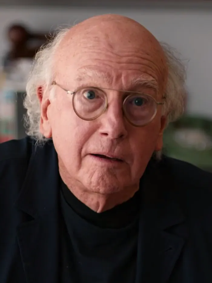 American Actor, Comedian, Producer, and Screenwriter Larry David, 79
