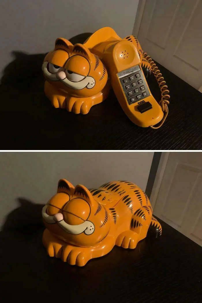 Lo encontré en una tienda de segunda mano