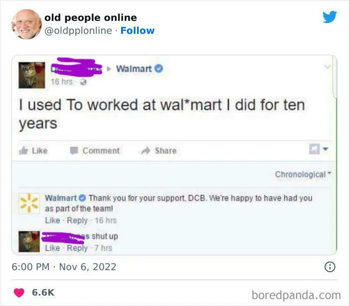 I Used To Work At Walmart