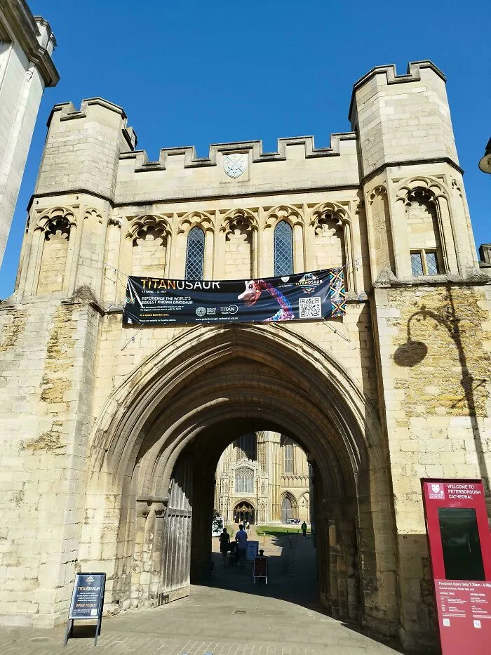 Norman Gate, Peterborough, UK Built 1177-1194 (Some Of The Oldest Working Doors In The Country)