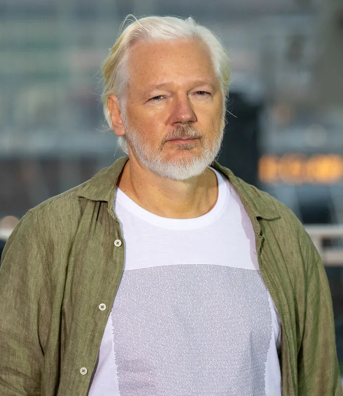 Australian Journalist, Publisher, and Activist, Founded Wikileaks Julian Assange, 55
