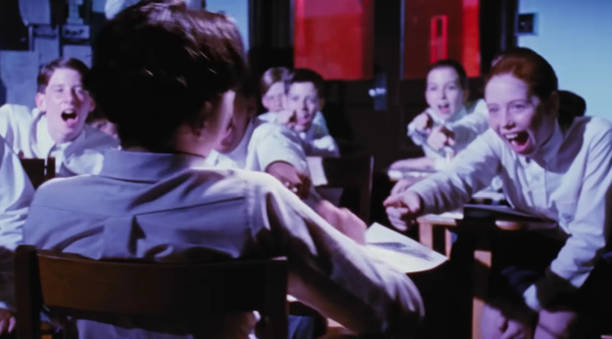 Pearl Jam song tells the dark story of a troubled schoolboy, with a group of taunting children.