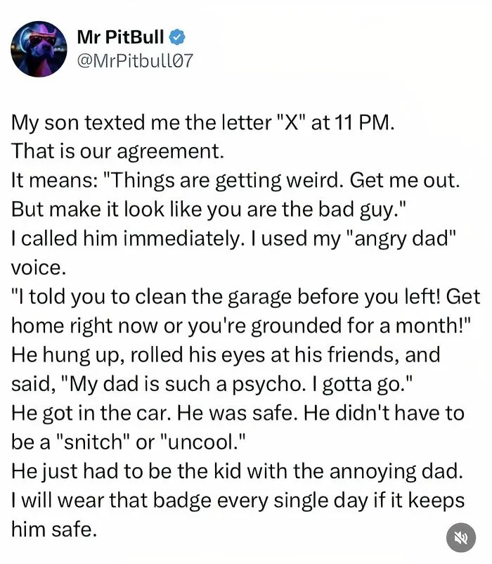 Dad And Kid Setting Up A Safe “Get Me Out Of This” System