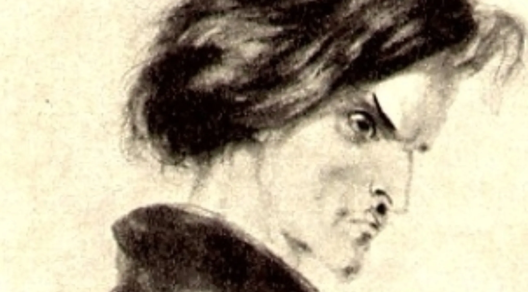 An illustration of Raskolnikov, a character from Crime and Punishment, exploring his internal conflict.