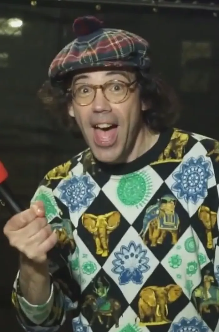 Canadian Celebrity Journalist and Musician Nardwuar, 58