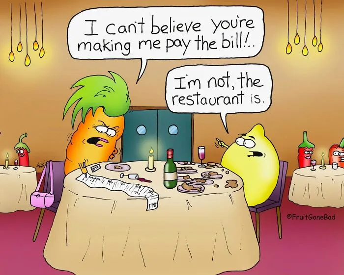 43 Funny And Slightly Naughty Comics Featuring Food And Objects, Illustrated By This Artist (New Pics)