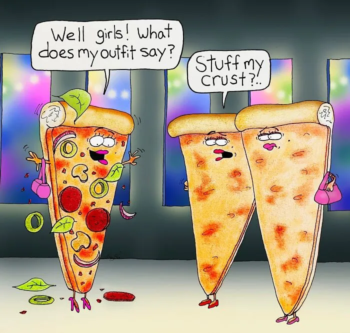 43 Funny And Slightly Naughty Comics Featuring Food And Objects, Illustrated By This Artist (New Pics)