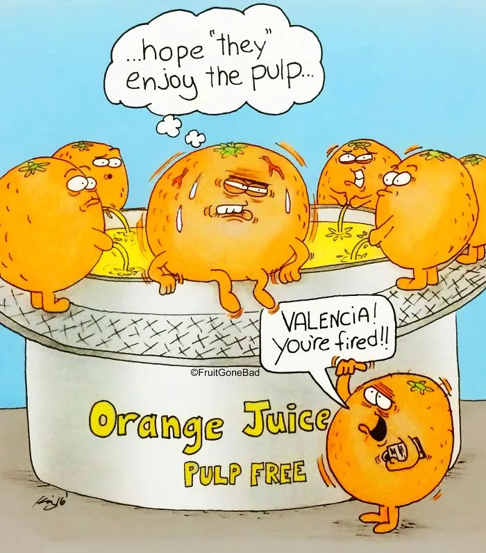 43 Funny And Slightly Naughty Comics Featuring Food And Objects, Illustrated By This Artist (New Pics)