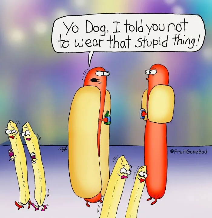 43 Funny And Slightly Naughty Comics Featuring Food And Objects, Illustrated By This Artist (New Pics)