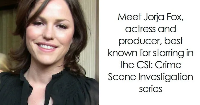 Jorja Fox: Bio And Career Highlights