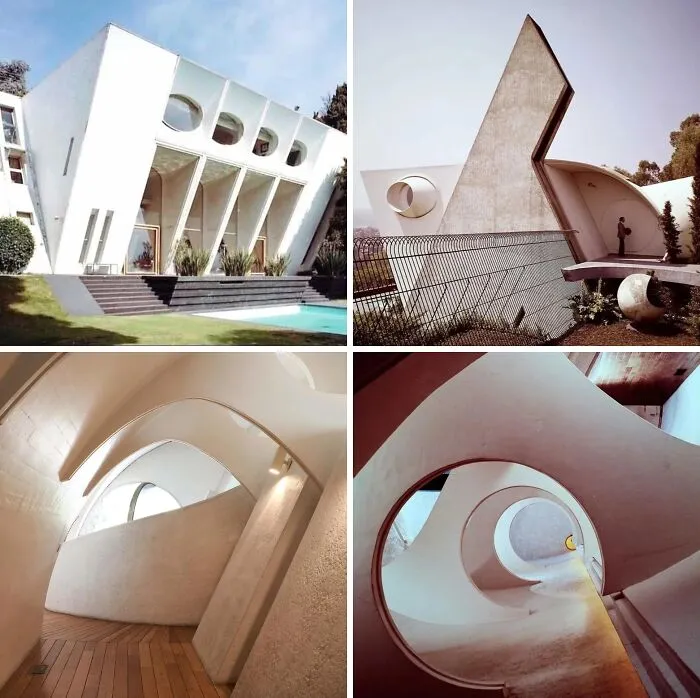 Casa Amalia (Or The Hernández House), Residential Masterpiece Located In The Santa Fe Area, Mexico City,  1969 - 1973