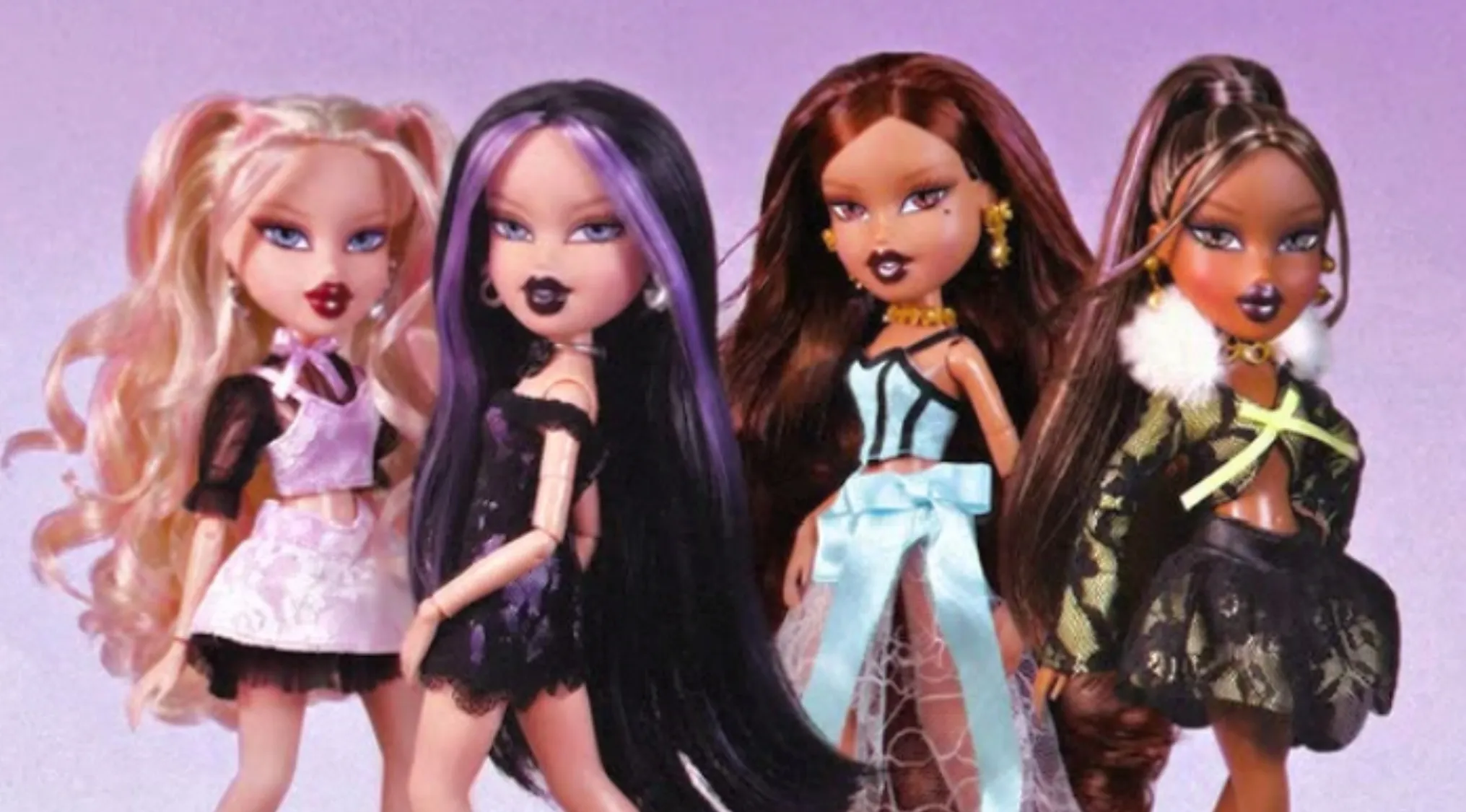 2000s pop culture dolls, Bratz dolls rivaled Barbie with fashionable, edgy designs.