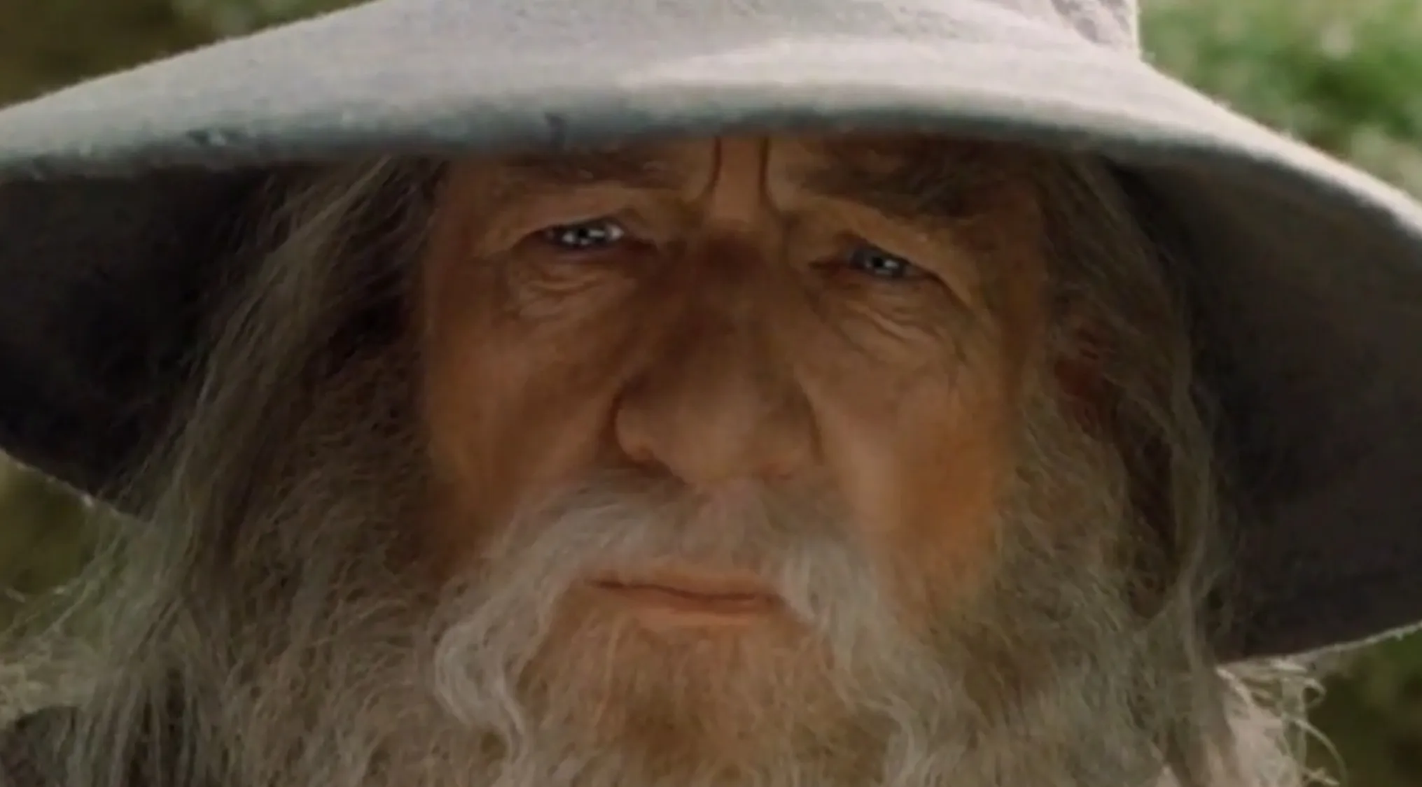2000s pop culture, Gandalf the wizard from The Lord of the Rings movie trilogy.