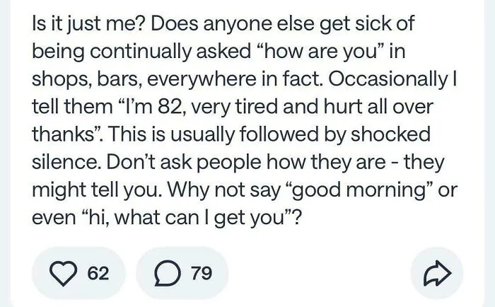 People Are Too Polite And I’m Sick Of It