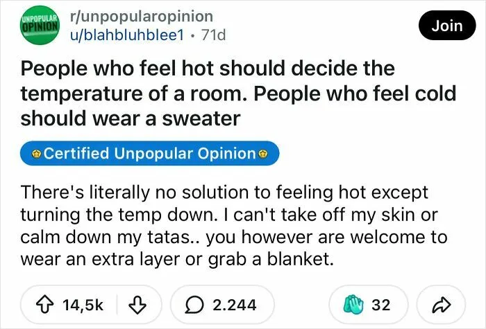 65 Wildly Unpopular Opinions That Have The Internet Fighting In The Comments (New Posts)
