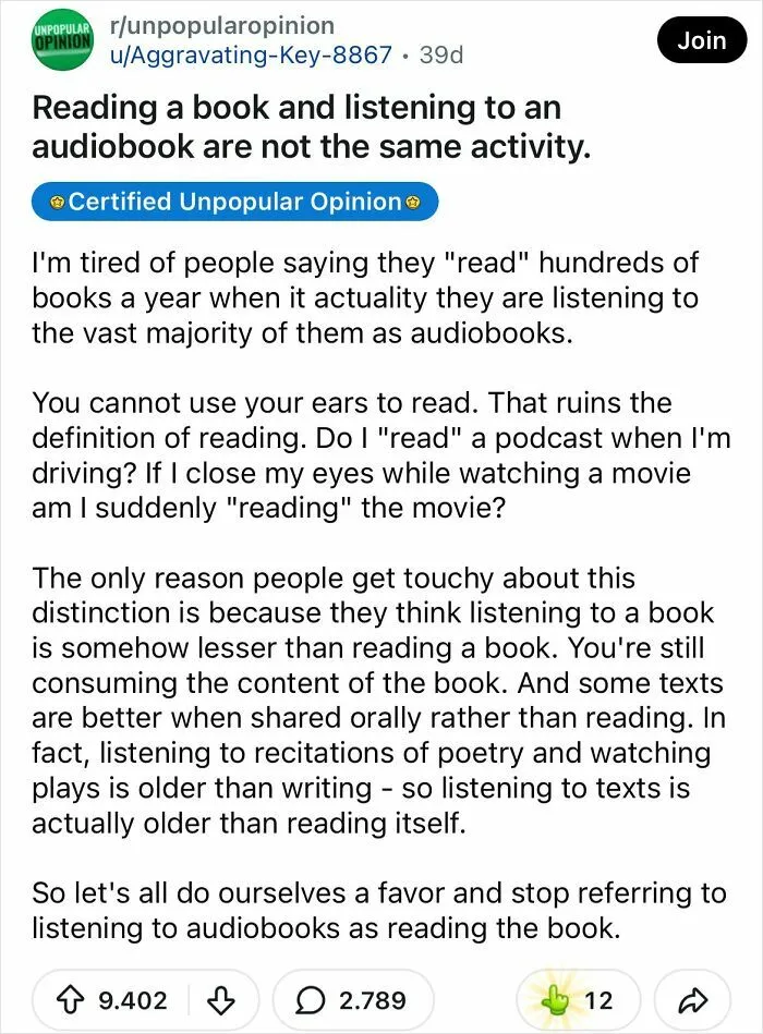 65 Wildly Unpopular Opinions That Have The Internet Fighting In The Comments (New Posts)
