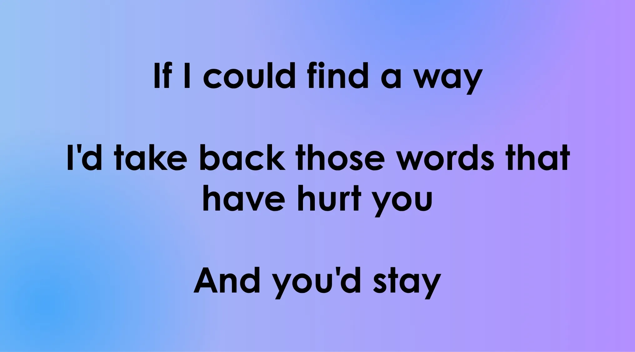 Opening lyrics for a song in the 70s and 80s Opening Lyrics Quiz: Part 2.