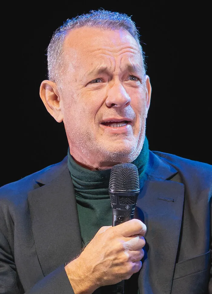 American Actor, Director, Producer, and Screenwriter Tom Hanks, 70