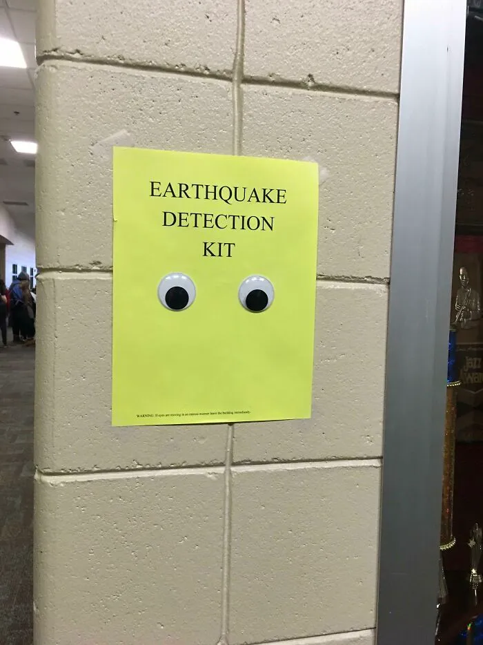 Watch Out For The Earthquake
