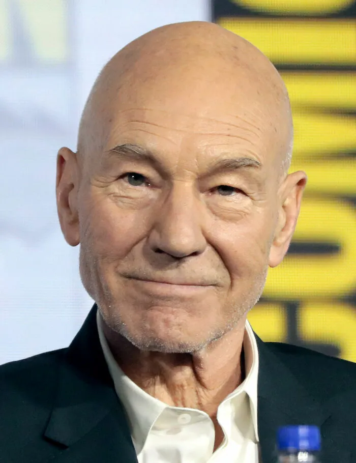 English Actor, Director, and Producer Patrick Stewart, 86