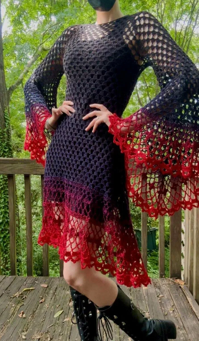 Mi vestido gótico