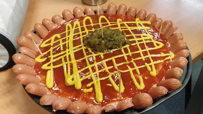 Cold Hotdog Pie For The Potluck
