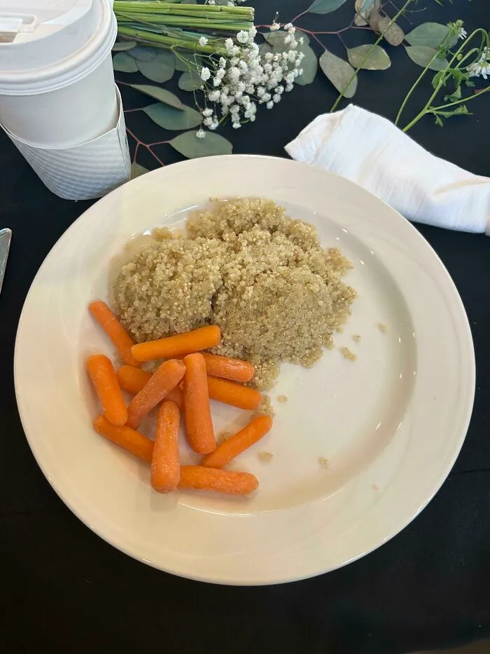 Vegan Meal I Was Served At My Brother’s Wedding Last Weekend