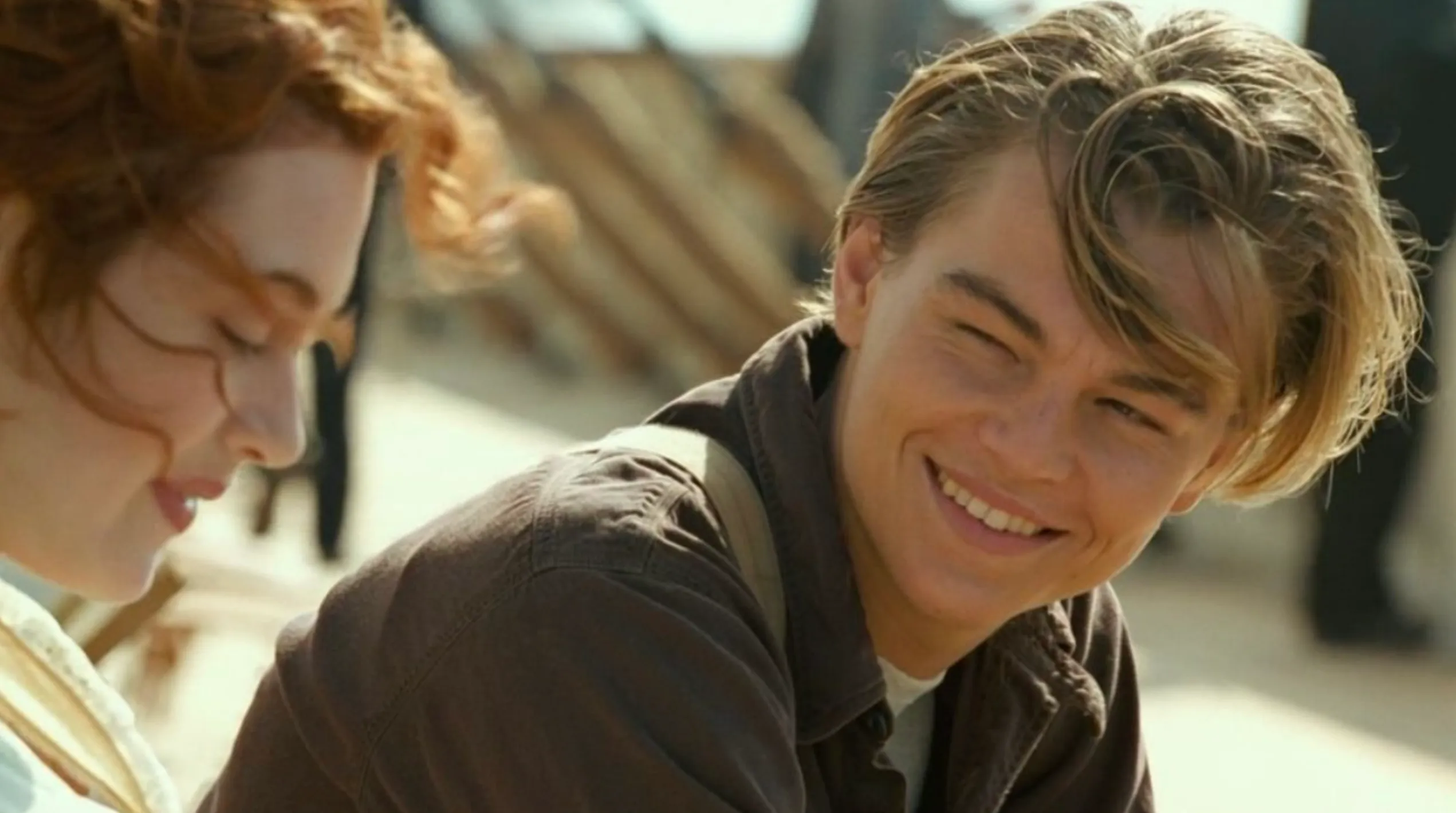 Leonardo DiCaprio as Jack Dawson in Titanic for a general knowledge quiz.