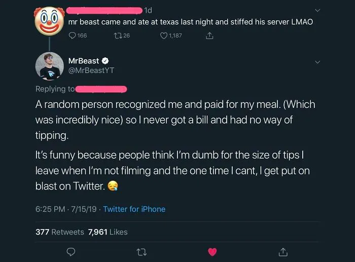 She Tried To Call Out Mrbeast