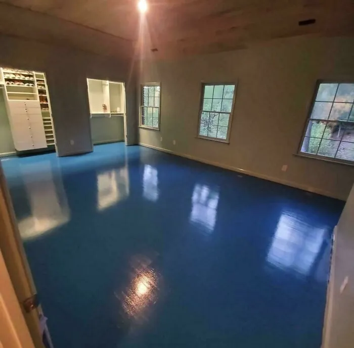 Wife Surprised Me With Painting The Floors My Favorite Color. But, Everyone Says They’re Just Going To Turn Green.