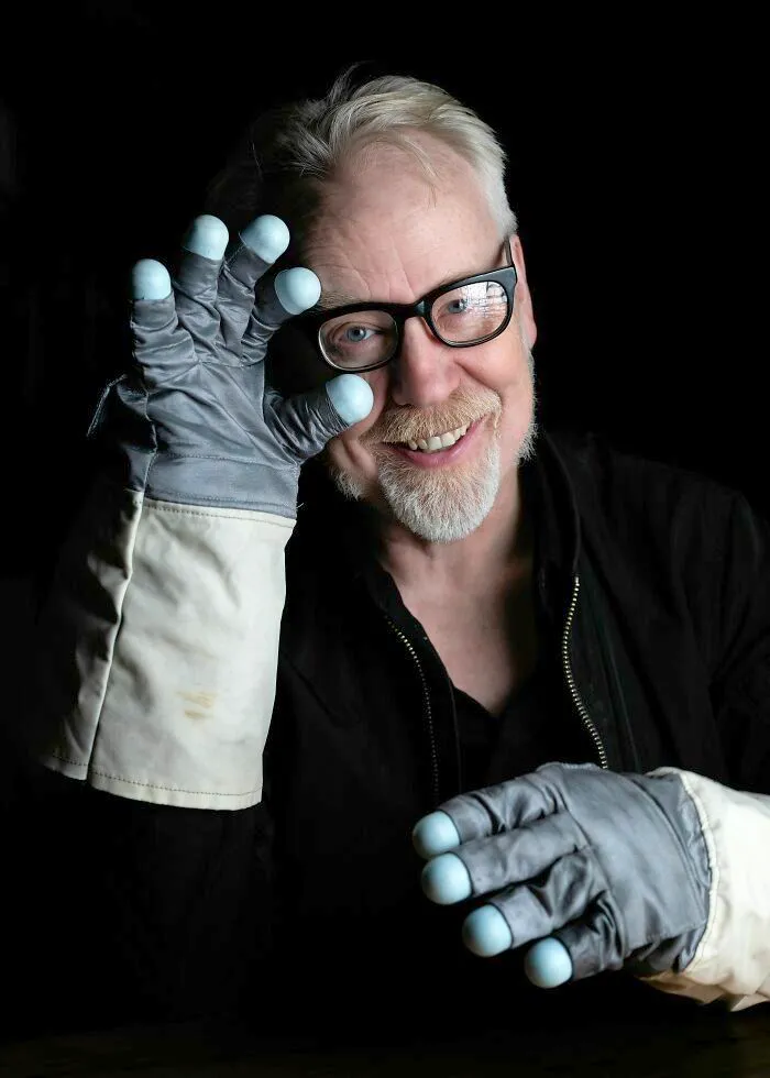 American Actor and Special Effects Designer Adam Savage, 59